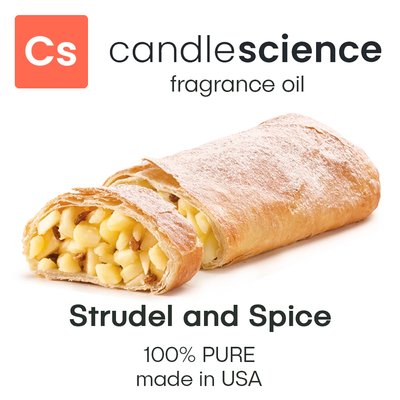 Аромамасло CandleScience - Strudel and Spice (Штрудель и специи), 5 мл CS058