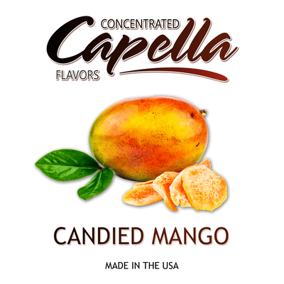 Ароматизатор Capella - Candied Mango (Засахаренное манго), 5 мл CP022