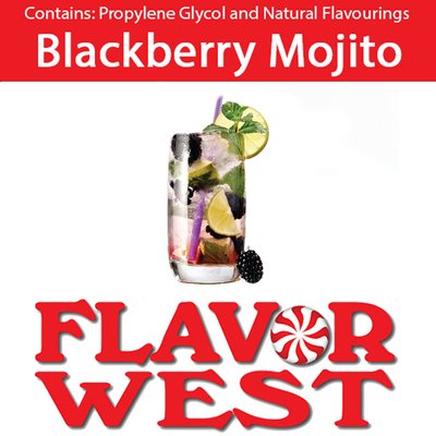 Ароматизатор FlavorWest - Blackberry Mojito (Ожиновий мохіто), 50 мл FW016