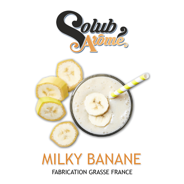 Ароматизатор Solub Arome - Milky banane (Банановий мілкшейк), 5 мл SA083