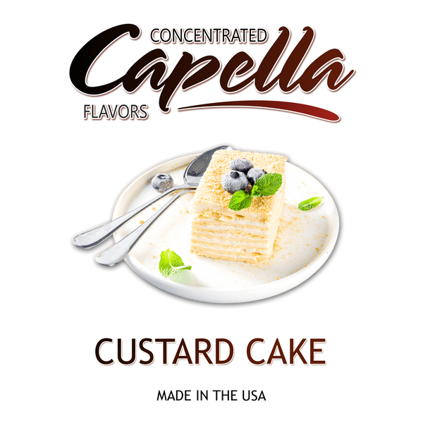 Ароматизатор Capella - Custard Cake (Торт із заварним кремом), 5 мл CP053
