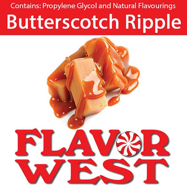 Ароматизатор FlavorWest - Butterscotch Ripple (Морозиво з ірискою), 5 мл FW029