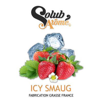 Ароматизатор Solub Arome - Icy Smaug (Полунична карамель з льодяною свіжістю), 100 мл SA150