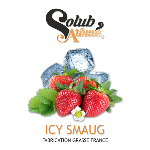 Ароматизатор Solub Arome - Icy Smaug (Полунична карамель з льодяною свіжістю), 5 мл SA150