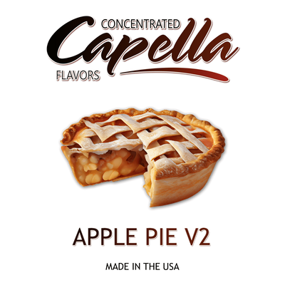 Ароматизатор Capella - Apple Pie v2 (Яблочный Пирог), 10 мл CP003