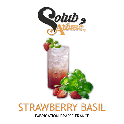 Ароматизатор Solub Arome - Strawberry Basil (Полуниця з базиліком), 1л SA114