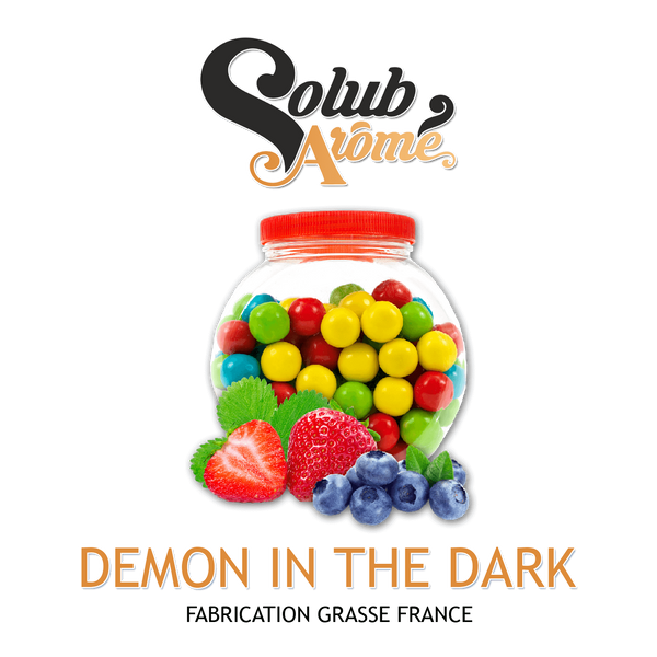 Ароматизатор Solub Arome - Demon In The Dark (Чорниця, полуниця та жуйка), 5 мл SA044