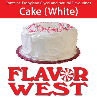 Ароматизатор FlavorWest - Cake White (Біле тістечко), 50 мл FW030