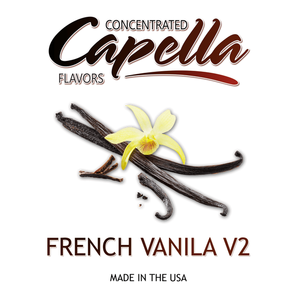 Ароматизатор Capella - French Vanilla V2 (Французька Ваніль), 5 мл CP064