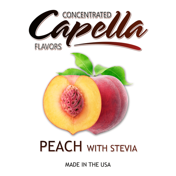 Ароматизатор Capella - Peach with Stevia (Персик зі стевією), 5 мл CP124