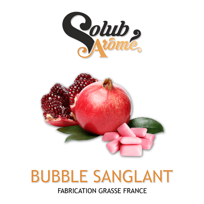 Ароматизатор Solub Arome - Bubble Sanglant (Гранатовая жвачка), 5 мл SA015