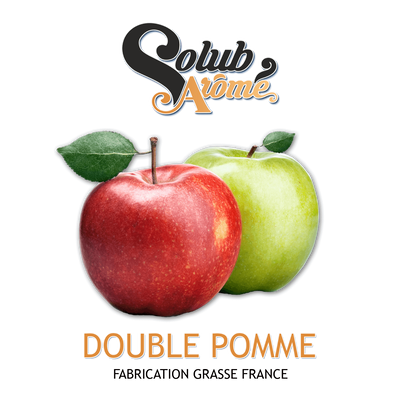 Ароматизатор Solub Arome - Double Pomme (Мікс червоного та зеленого яблука), 30 мл SA045