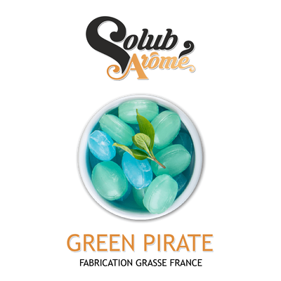 Ароматизатор Solub Arome - Green Pirate (М'ятна цукерка), 30 мл SA065