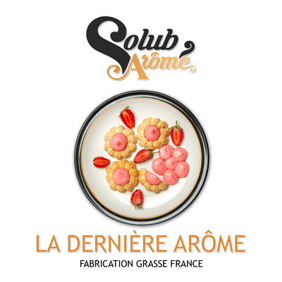 Ароматизатор Solub Arome - La dernière Arôme (Клубничное сахарное печенье со сливками), 5 мл SA075