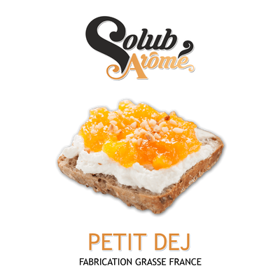 Ароматизатор Solub Arome - Petit Dej (Смажений тост з кавовим кремом та апельсиновим джемом), 100 мл SA095
