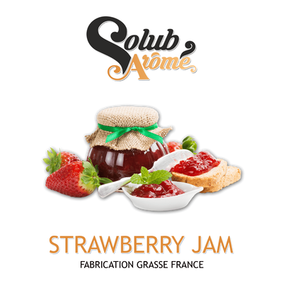 Ароматизатор Solub Arome - Strawberry jam (Клубничное варенье), 5 мл SA115
