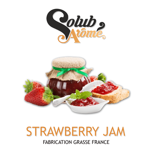 Ароматизатор Solub Arome - Strawberry jam (Полуничне варення), 5 мл SA115