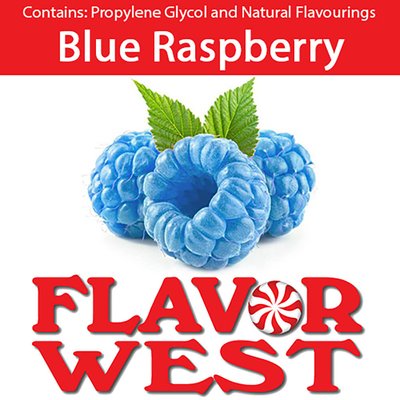 Ароматизатор FlavorWest - Blue Raspberry (Блакитна малина), 10 мл FW019