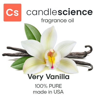 Аромаолія CandleScience - Very Vanilla (Ваніль), 5 мл CS062