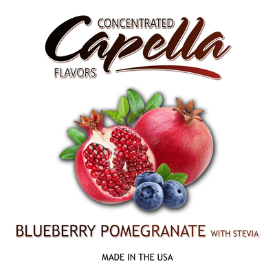 Ароматизатор Capella - Blueberry Pomegranate with Stevia (Солодка Чорниця з Гранатом), 30 мл CP015
