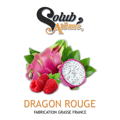 Ароматизатор Solub Arome - Dragon Rouge (Пітахайя з малиною), 5 мл SA046