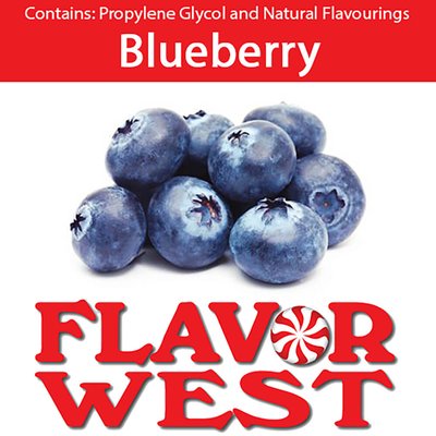 Ароматизатор FlavorWest - Blueberry (Черника), 30 мл FW020