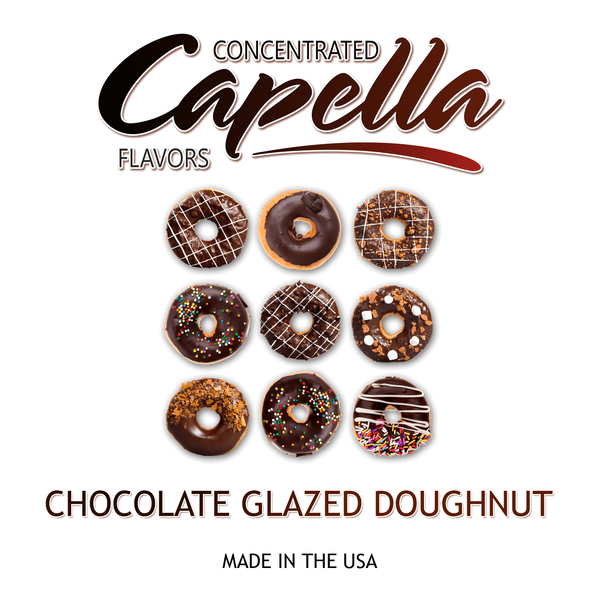 Ароматизатор Capella - Chocolate Glazed Doughnut (Шоколадний Пончик), 5 мл CP036