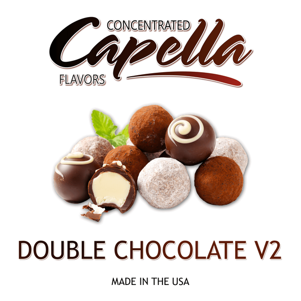 Ароматизатор Capella - Double Chocolate v2 (Подвійний шоколад), 5 мл CP056