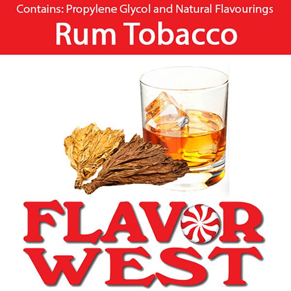 Ароматизатор FlavorWest - Rum Tobacco, 5 мл FW120
