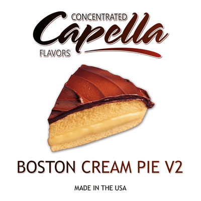 Ароматизатор Capella - Boston Cream Pie v2 (Бостонський кремовий пиріг), 30 мл CP017