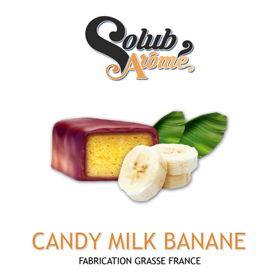 Ароматизатор Solub Arome - Candy Milk Banane (Молочна цукерка з бананом), 5 мл SA018