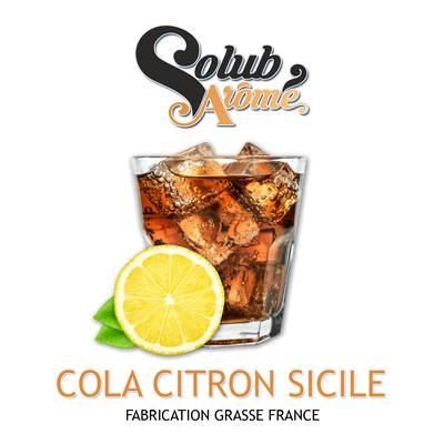 Ароматизатор Solub Arome - Cola Citron Sicile (Кола з лимоном), 30 мл SA038