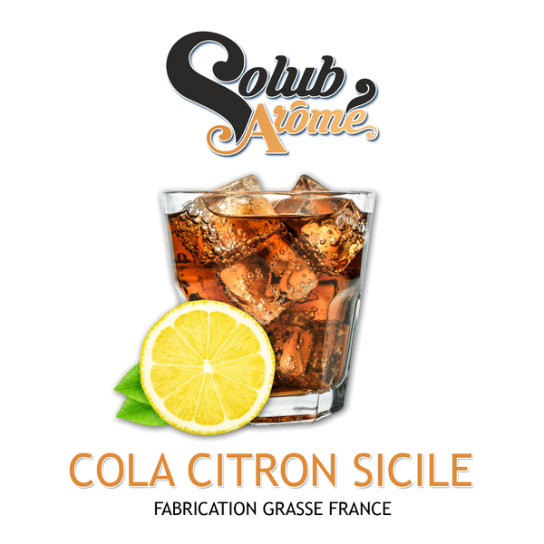 Ароматизатор Solub Arome - Cola Citron Sicile (Кола з лимоном), 5 мл SA038