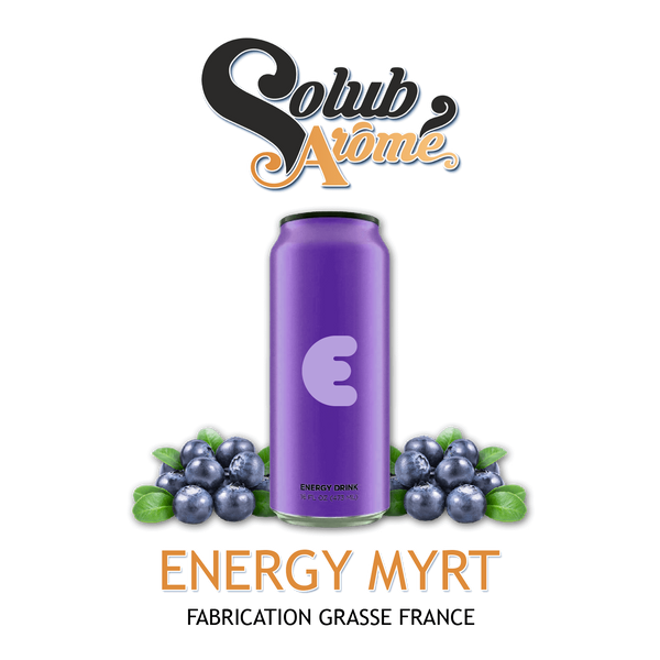 Ароматизатор Solub Arome - Energy Myrt (Чорничний енергетик), 5 мл SA048