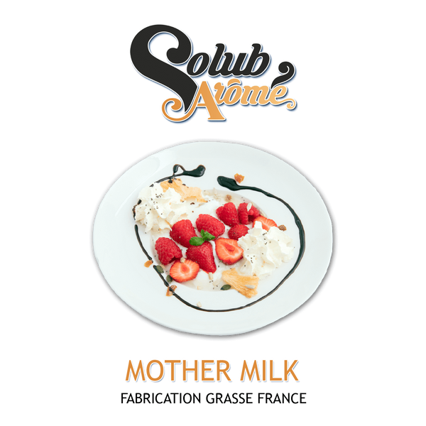 Ароматизатор Solub Arome - Mother Milk (Полуниця у вершках та кремах), 5 мл SA088