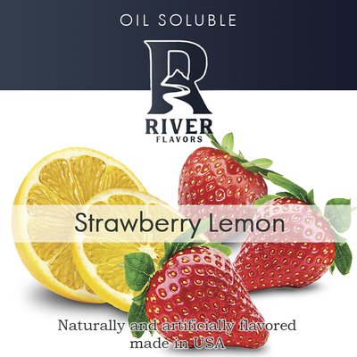 Аромамасло River - Strawberry Lemon (Цитрусовая клубника), 50 мл RV06