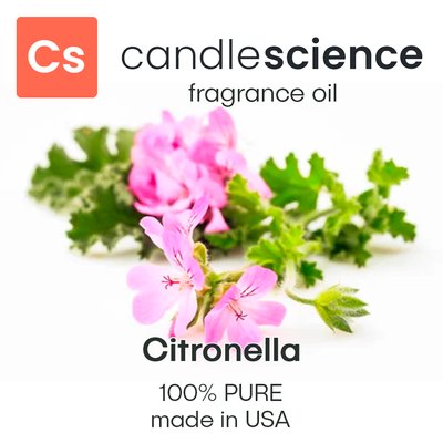 Аромамасло CandleScience - Citronella (Цитронелла), 50 мл CS013