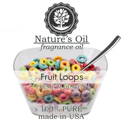 Аромамасло Nature's Oil - Fruit Loops (Фруктовые колечки), 10 мл NO32