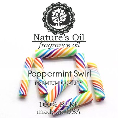 Аромамасло Nature's Oil - Peppermint Swirl (Мятная конфета), 100 мл NO57
