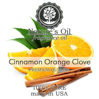 Аромамасло Nature's Oil - Cinnamon Orange Clove (Корица, апельсин, гвоздика), 10 мл NO22