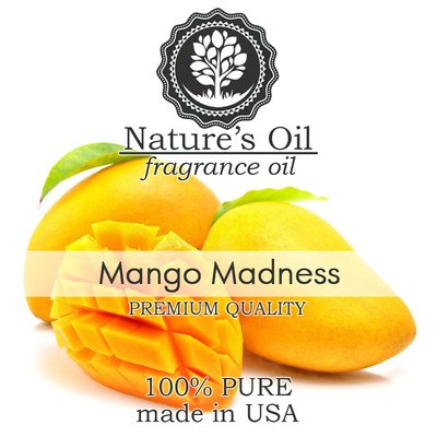Аромамасло Nature's Oil - Mango Madness (Манговое безумие), 100 мл NO47