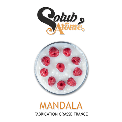 Ароматизатор Solub Arome - Mandala (Малина в сливках), 10 мл SA079