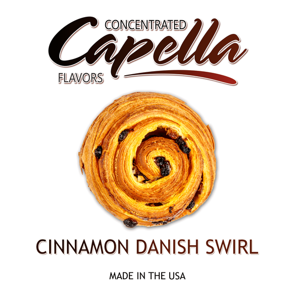 Ароматизатор Capella - Cinnamon Danish Swirl (Булочка з Корицею), 5 мл CP039