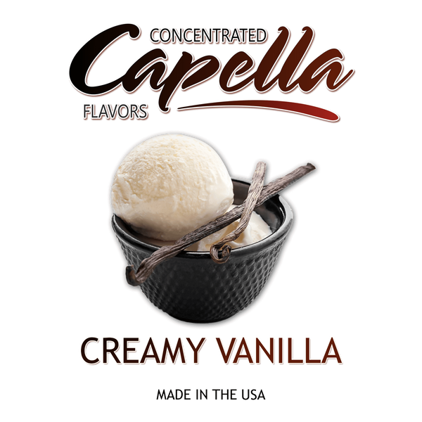 Ароматизатор Capella - Creamy Vanilla (Сливочная ваниль), 5 мл CP049