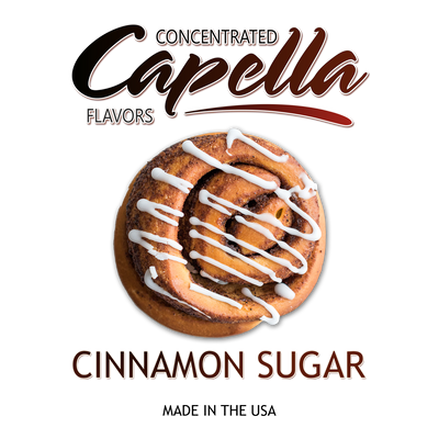 Ароматизатор Capella SilverLine - Cinnamon Sugar (Випічка з корицею), 5 мл CSL10