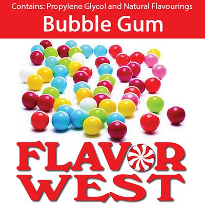 Ароматизатор FlavorWest - Bubble Gum (Жевательная резинка), 50 мл FW024