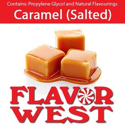 Ароматизатор FlavorWest - Caramel Salted (Соленая карамель), 50 мл FW037