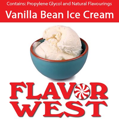 Ароматизатор FlavorWest - Vanilla Bean Ice Cream (Ванільне морозиво), 5 мл FW137