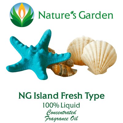 Аромаолія Nature's Garden - NG Island Fresh Type (Морська свіжість), 100 мл