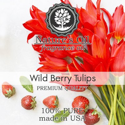 Аромамасло Nature's Oil - Wild Berry Tulips (Тюльпаны c лесными ягодами), 10 мл NO86